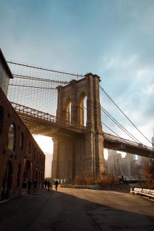 Puente de Brooklyn durante mi viaje a New York